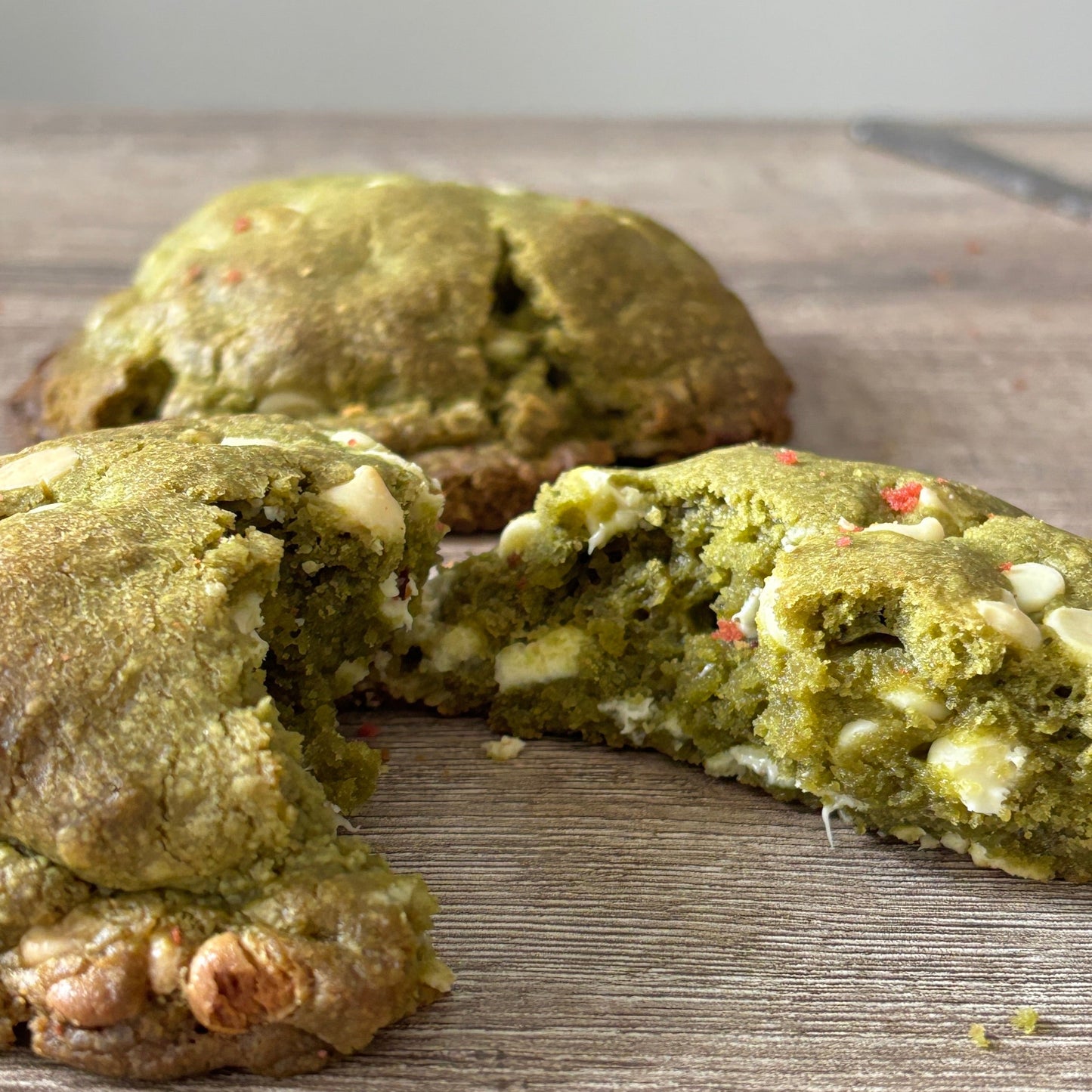 Matcha Cookies - Coffee y Crumbs